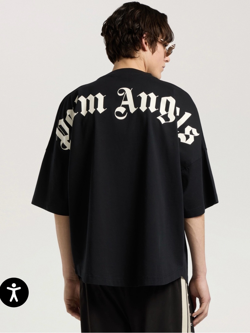 Palm Angels Classic Logo Oversized T-Shirt NWT